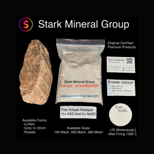 Feldspar Potash | Soda | Potassium | Sodium (5-12 K2O) Or (5-10% Na2O)